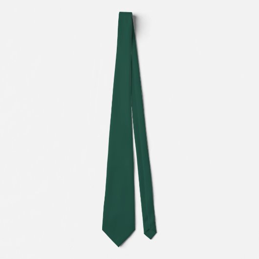 Brunswick Green Solid Color Krawatte (Vorderseite)