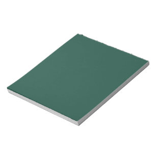 Brunswick Green Solid Color Notizblock