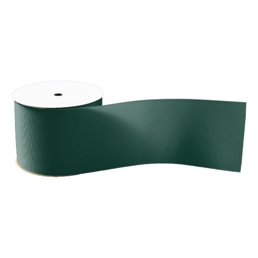 Brunswick Green Solid Color Ripsband (Spule)