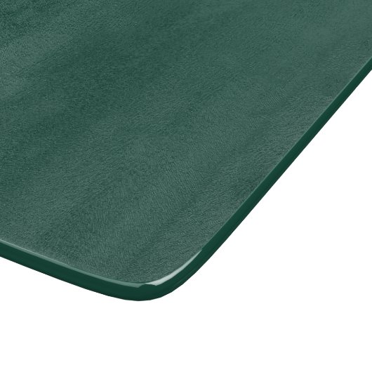 Brunswick Green Solid Color Schneidebrett (Ecke)