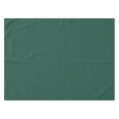 Brunswick Green Solid Color Tischdecke (Vorderseite (Horizontal))