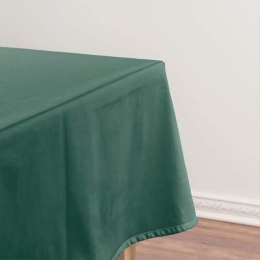 Brunswick Green Solid Color Tischdecke (Beispiel)