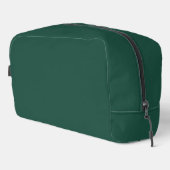 Brunswick Green Solid Color Waschbeutel (Rechte Ecke)