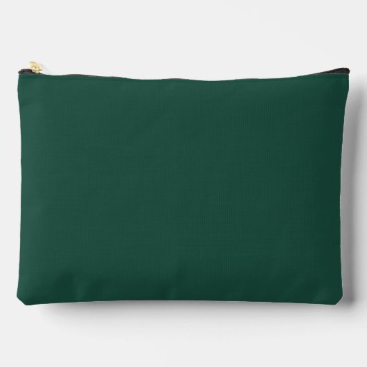Brunswick Green Solid Color Zubehörtasche (Vorderseite)