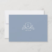 BRUNSWICK Hochzeits-QR-Code RSVP Karte (Rückseite)