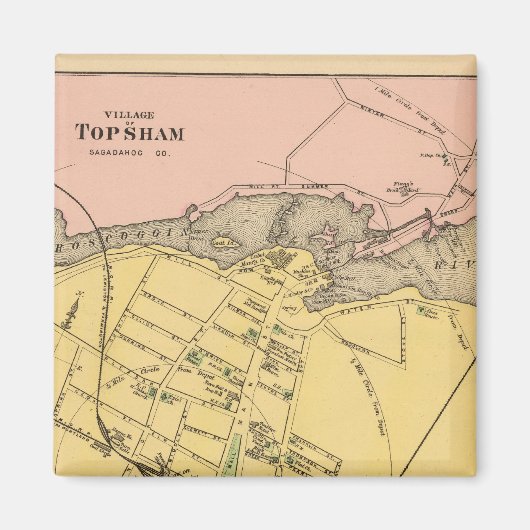 Brunswick, Topsham 2 Magnet (Vorne)