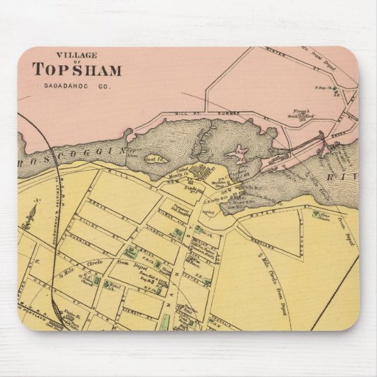 Brunswick, Topsham 2 Mousepad (Vorne)