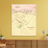 Brunswick, Topsham Leinwanddruck (Insitu (Wohnzimmer))