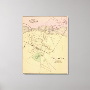 Brunswick, Topsham Leinwanddruck