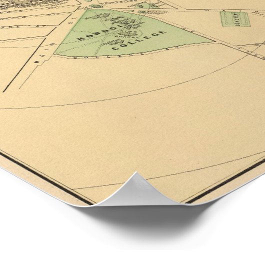 Brunswick, Topsham Poster (Ecke)