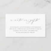 BRUNSWICK WAPPEN Hochzeit einen Hinweis auf Gesche Begleitkarte (Vorderseite)