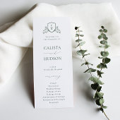 BRUNSWICK WAPPEN Wedding Programm