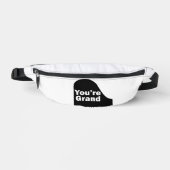 Bruntaalandq Bauchtasche (Vorderseite)