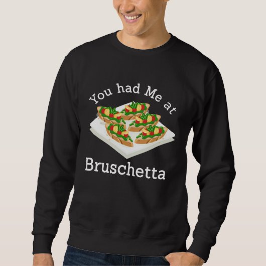 Bruschetta Apparel Italy Antipasto Sweatshirt (Vorderseite)