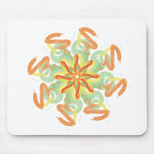 Brush Burst Mousepad (Vorne)