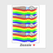 Brush-by-Me Aufkleber (Blatt)