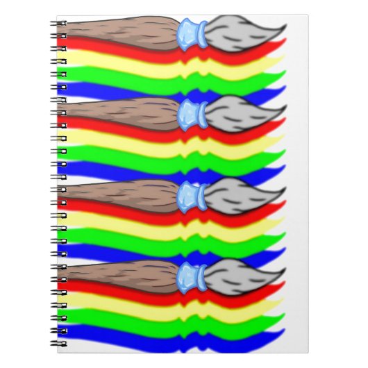 Brush-by-Me Notizblock (Vorderseite)