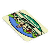 Brush Colorado Souvenirmagnet Magnet (Rechte Seite)