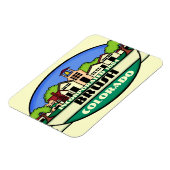 Brush Colorado Souvenirmagnet Magnet (Linke Seite)