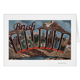 Brush, ColoradoGroße BuchstabenszenenBrush, CO