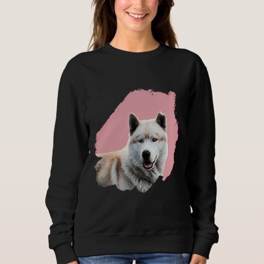 Brush Dog Husky Sweatshirt (Vorderseite)