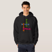 Brush Floss Rinse Smile Hoodie (Vorne ganz)
