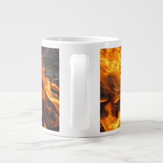 Brush Jumbo-Tasse (Rückseite)