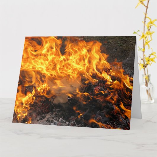 Brush Karte (Gelbe Blume)