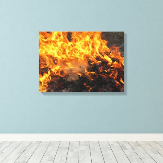 Brush Leinwanddruck (Insitu (Holzboden))