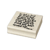 Brush Letting Ostersonntagsbibel Verse Gummistempel (Stempel)