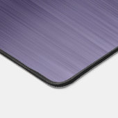 Brush Metallic Lila Schreibtischunterlage (Ecke)