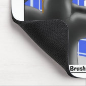 Brush mit todlustigen Halloween Cartoon Geschenke Mousepad (Ecke)