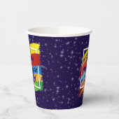 Brush Schlaganfälle Happy New Year 20xx Party Pappbecher (Links)