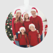 Brush Script Erste Weihnachten Neue Zuhause Truck Ornament (Rückseite)