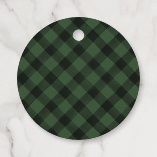 Brush Script Frohe Weihnachts-Weihnachtsgeschenk T Geschenkanhänger (Rückseite)