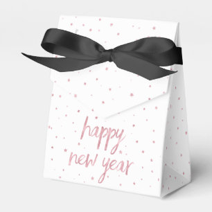Brush Script Imitate Rose Gold Glitzer Geschenkschachtel
