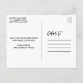 Brush Script Wohn Lights Lights LKW 3 Foto Urlaub Postkarte (Rückseite)