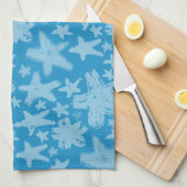 Brush Stars Muster Geschirrtuch (Viertel Falte)