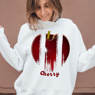 Brush Stroke "Cherry" Frucht T-Shirt