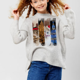 Brush Stroke Festliche Weihnachtskid T-Shirt