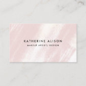 Brush Stroke Texture Modern Visitenkarte (Vorderseite)