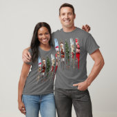 Brush Stroke Weihnachtsmagie Custom T-Shirt (Unisex)
