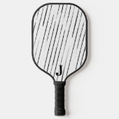 Brush Strokes Custom Inital Pickleball Paddle (Vorderseite)
