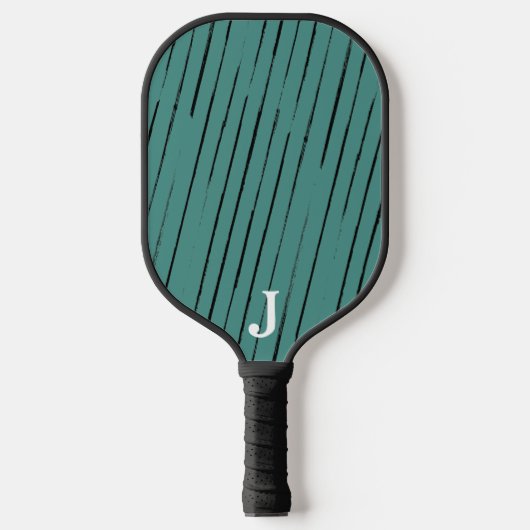 Brush Strokes Custom Inital Pickleball Paddle (Vorderseite)