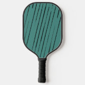 Brush Strokes Custom Inital Pickleball Paddle (Rückseite)