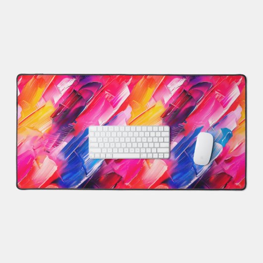 brush strokes pattern 2 schreibtischunterlage (Tastatur & Maus)