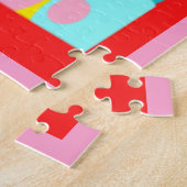 Brush Teeth Hair Wash Fan Spaß Kinder helles Desig Puzzle (Seite)