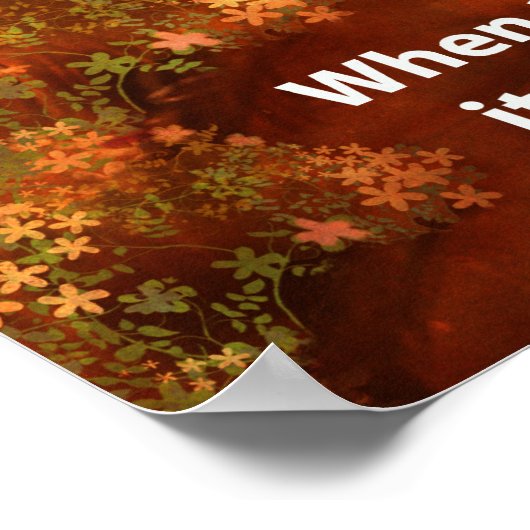 Brush Temple Poster (Ecke)