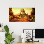 Brush Temple Poster (Heimbüro)