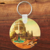 Brush Temple Schlüsselanhänger (Vorderseite)